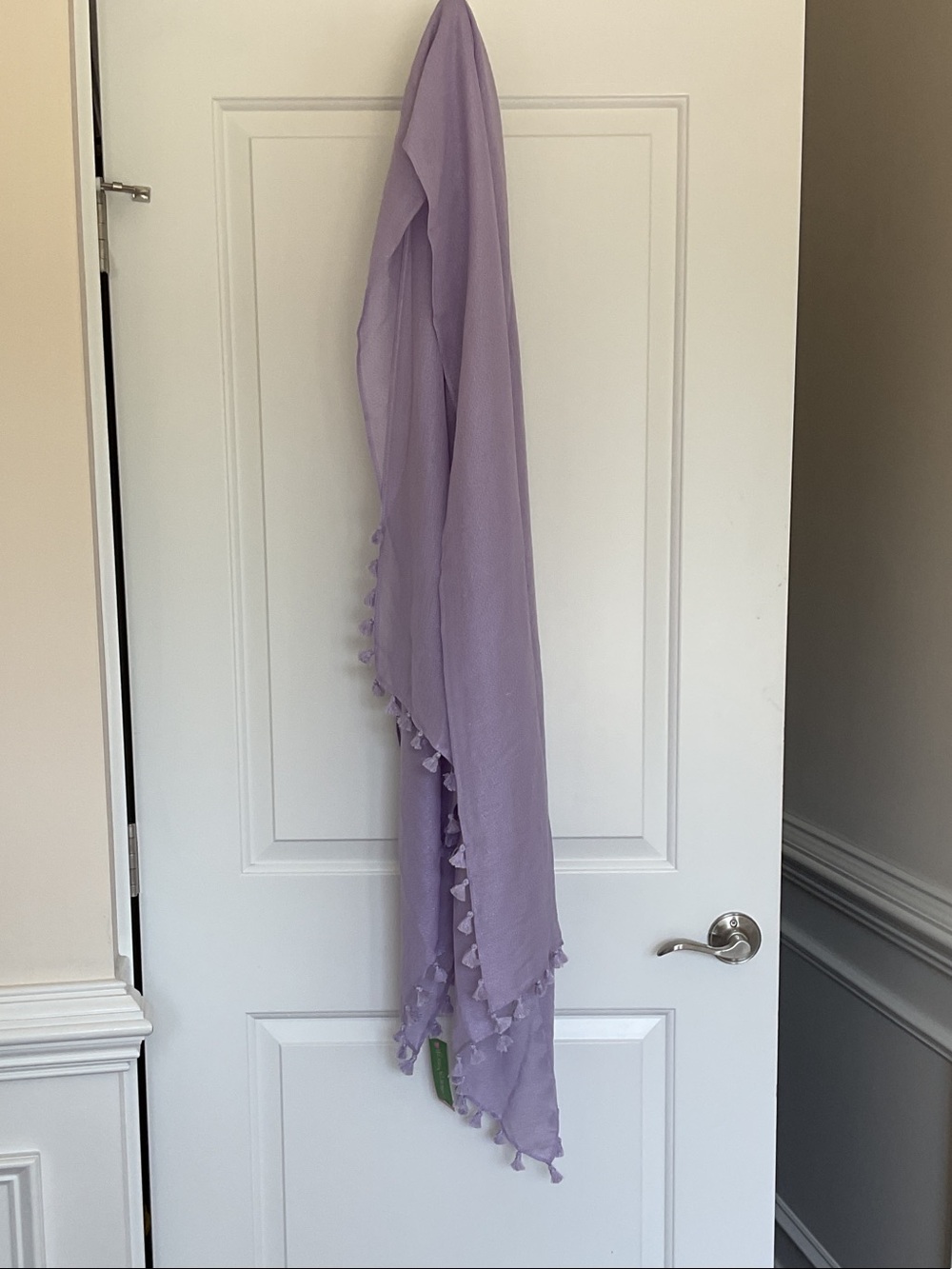Lilly Pulitzer Lavender Tassel Scarf